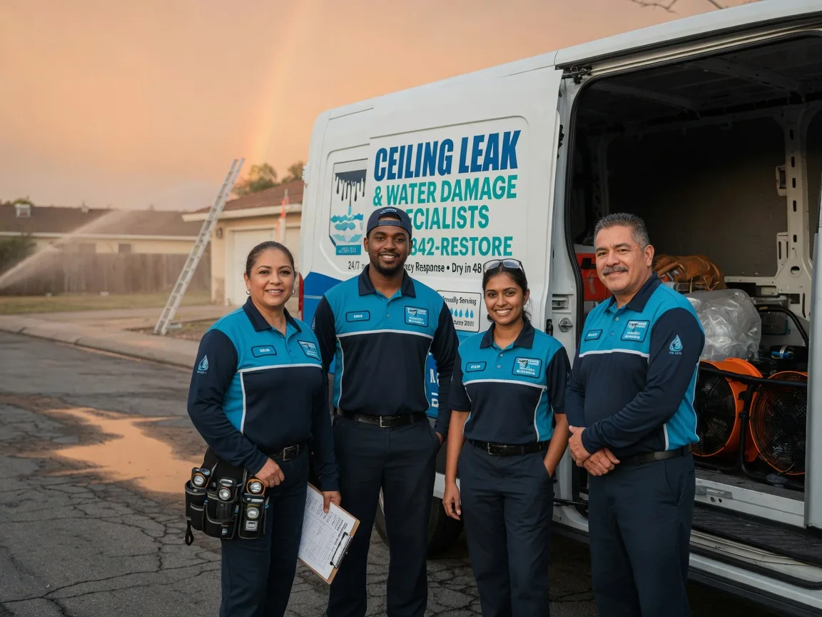Ceiling Leak Cleanup company in Bruin, PA
