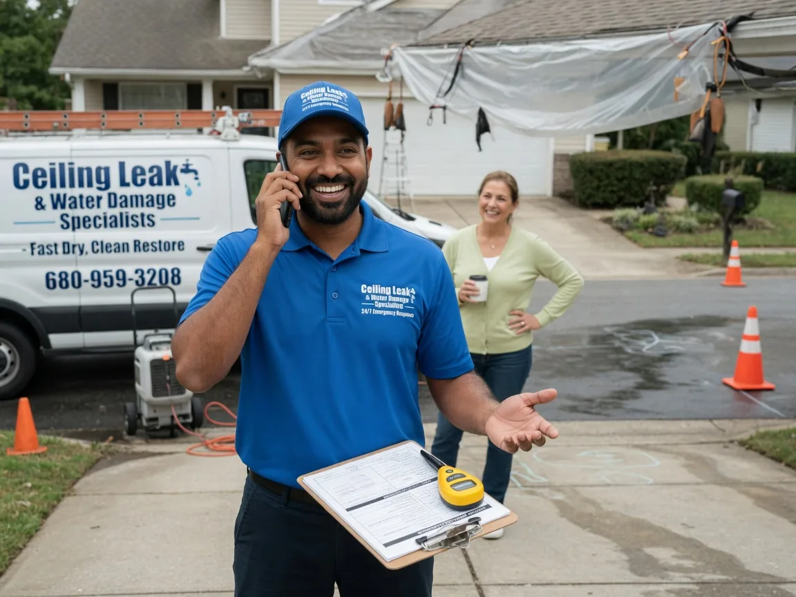 Ceiling Leak Cleanup Bruin, PA FAQs